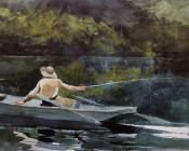 温斯洛荷默 - Casting the Fly